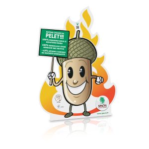 Spačva standee s nogicom